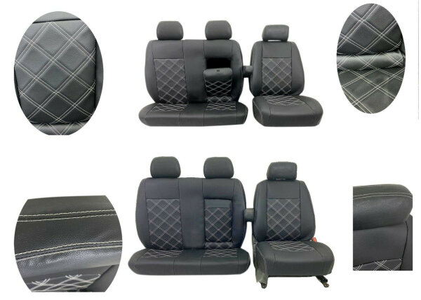 Sitzbezüge Schonbezüge für VW Crafter / Mercedes Sprinter 2006-2017 /2018