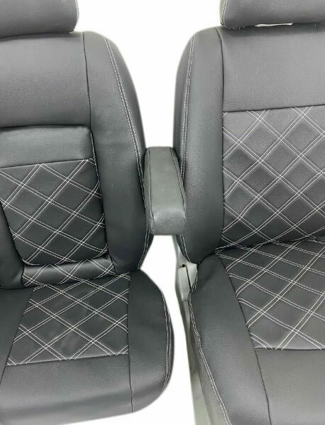VW Crafter v.a. 2017 Sitzbezug Stoff Fahrerkomfort mit einer