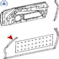 Dichtung Rechte Tür Wetterdichtung Türdichtung Gummi für Mercedes