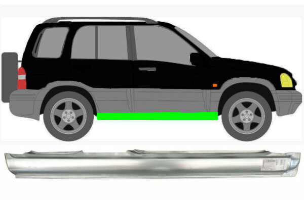 Vollschweller für Suzuki Grand Vitara 1997 – 2005 rechts