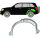 Radlauf für Suzuki Grand Vitara 2005 – 2012 links