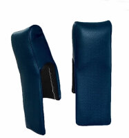 Nackenkissen Kopfstütze NachrüstKopfstützen Paar Links & Rechts für Oldtimer blau