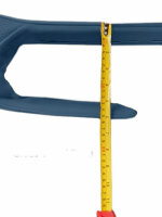 Nackenkissen Kopfstütze NachrüstKopfstützen Paar Links & Rechts für Oldtimer blau