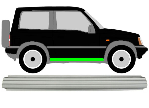 Schweller für Suzuki Vitara 3 Türer 1988 – 1998 rechts
