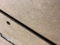 Türpappen Türverkleidungen Hartfaser für Jaguar MK2 vorne Tür Paar