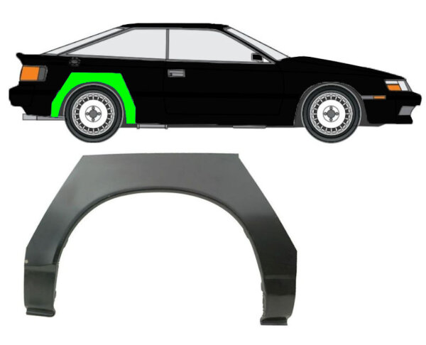 Radlauf für Toyota Celica T16 1985 – 1989 rechts