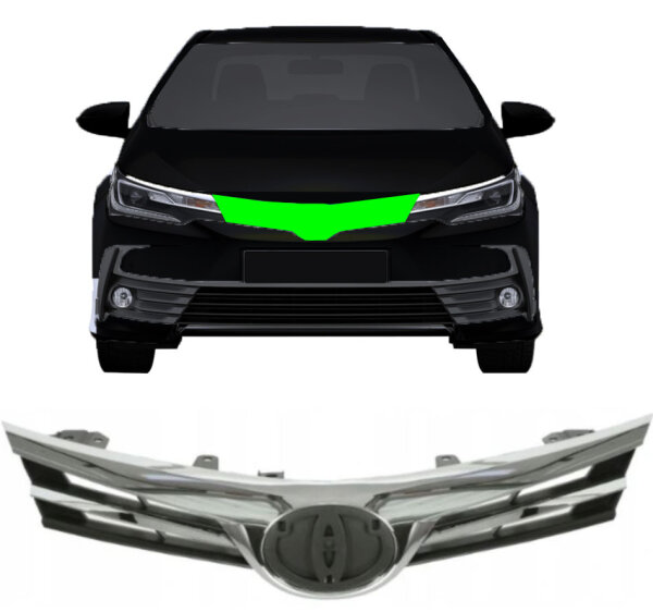 Kühlergrill für Toyota Corolla 2017 – 2019