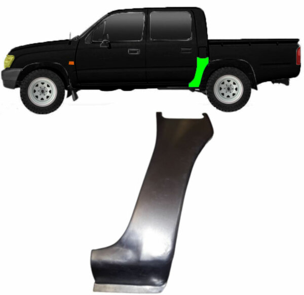 Eckblech Kabine für Toyota Hilux 2001 – 2005 links