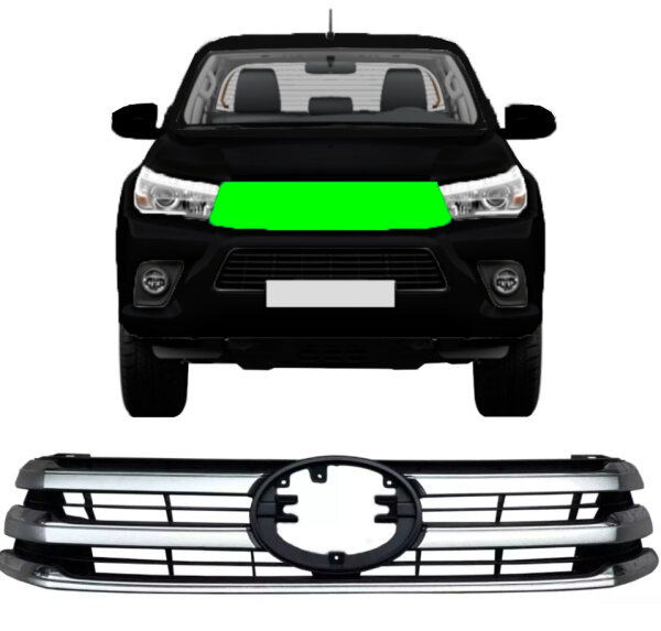 Kühlergrill für Toyota Hilux 2015 – 2021 vorne