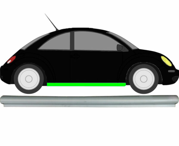Schweller für Volkswagen Beetle 1998 – 2010 rechts