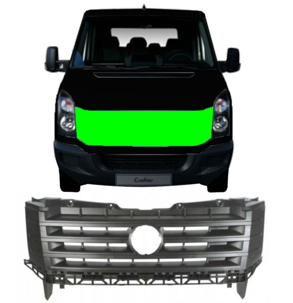 Kühlergrill für Volkswagen Crafter 2011 – 2017