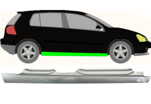 Schweller für Volkswagen Golf 5 5 Türer 2003 – 2009 rechts