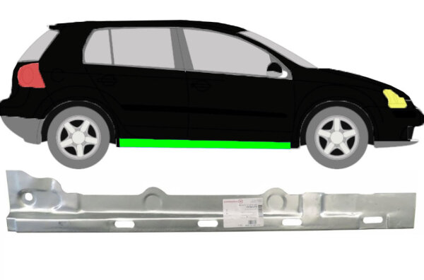 Schweller innen für Volkswagen Golf 5 2003 – 2009 rechts