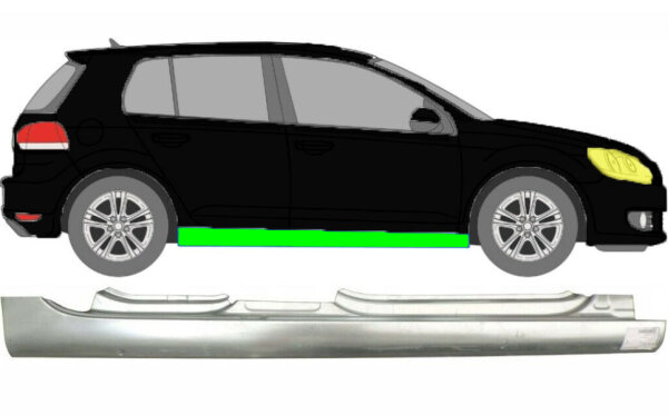 Vollschweller für Volkswagen Golf 6 5 Türer 2008 – 2014 rechts