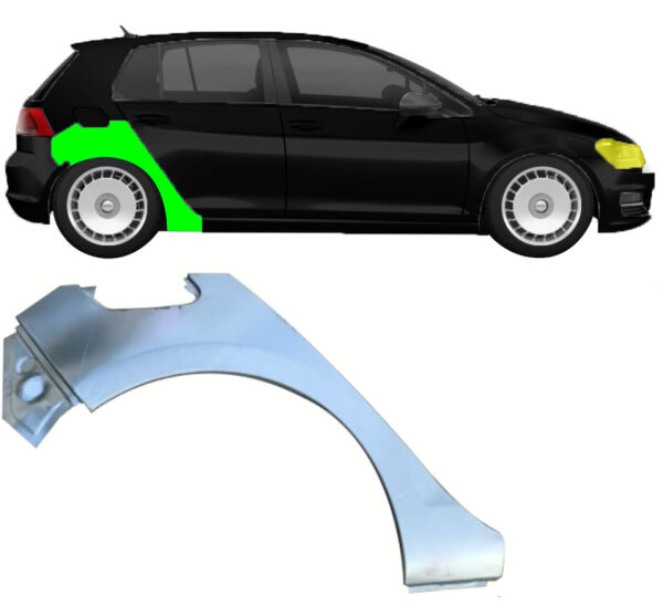 Radlauf für Volkswagen Golf 7 5 Türer 2012 – 2020 rechts