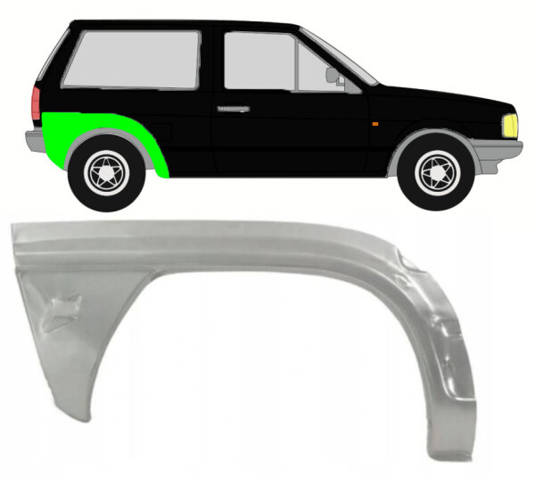 Radlauf für Volkswagen Polo 1981 – 1994 rechts