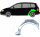 Radlauf für Volkswagen Touran 2003 – 2010 links