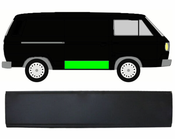 Schweller Schiebetür für Volkswagen Transporter T3 1979 – 1992 rechts
