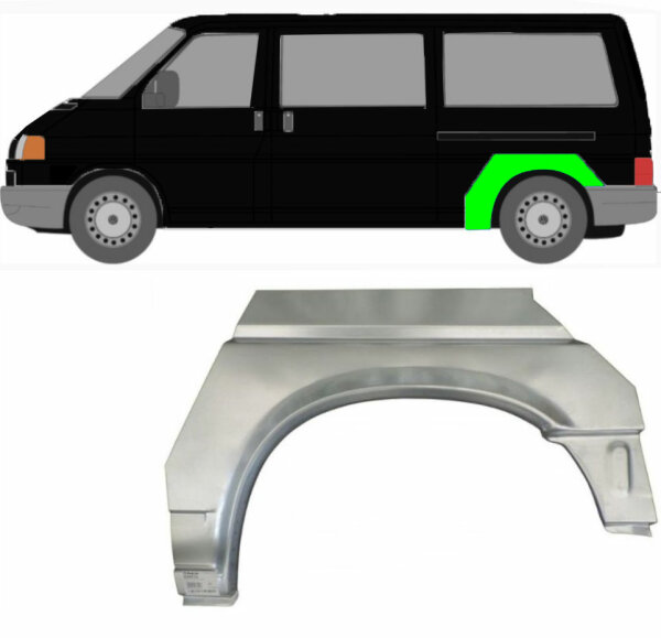 Radlauf für Volkswagen Transporter T4 langer Radstand 1990 – 2003 vorne links