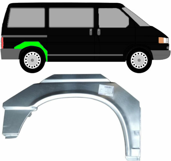 Radlauf für Volkswagen Transporter T4 kurzer Radstand 1990 – 2003 rechts
