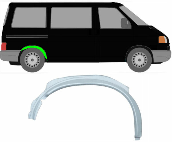 Radlauf innen für Volkswagen Transporter T4 1990 – 2003 rechts
