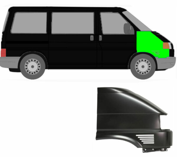 Kotflügel für Volkswagen Transporter T4 1990 – 2003 vorne rechts