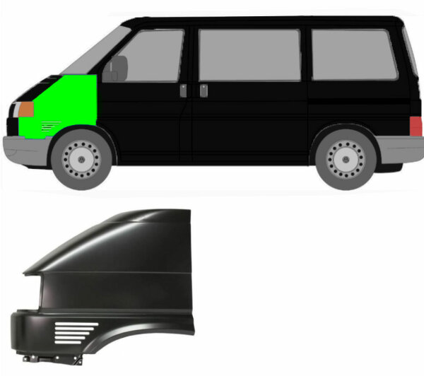 Kotflügel für Volkswagen Transporter T4 1990 – 2003 vorne links