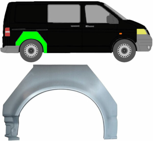 Radlauf für Volkswagen Transporter T5 2003 – 2015 rechts