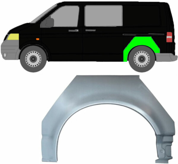 Radlauf für Volkswagen Transporter T5 2003 – 2015 links