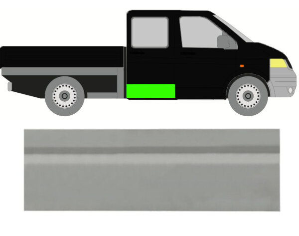 Seitenleiste für Volkswagen Transporter T5 Pritsche 2003 – 2015 rechts