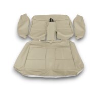 Sitzbezüge Bezüge für Audi 80 Cabrio Typ89 Sportsitze, beige