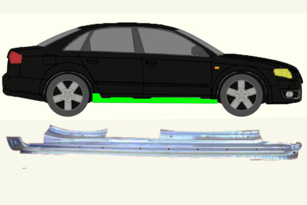 Vollschweller für Audi A6 B6 B7 2000 – 2007 rechts