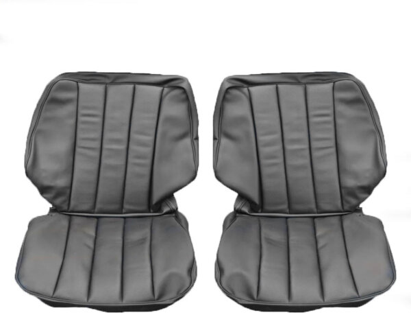 Sitzbezüge Bezüge für Mercedes Benz W201 190 schwarz ab 10/1988
