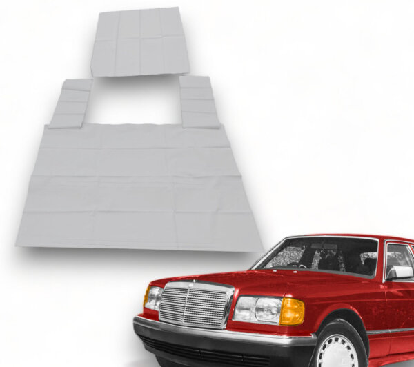 Dachhimmel Himmel für Mercedes Benz W126 SEL mit Schiebedach grau