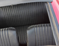 Sitzbezüge Bezüge für VW Käfer 1300 - 1303 Limousine schwarz