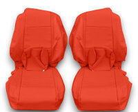 Sitzbezüge Bezüge für BMW 3er-Reihe E46 Cabrio rot