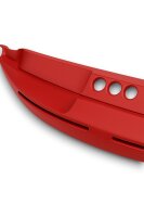 Armaturenbrett Cover Dashboard für Mercedes SL R107 & SLC rot mit Klimafühler