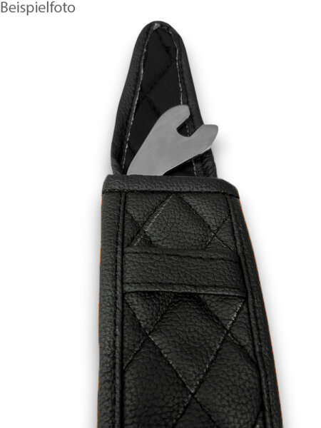 Tasche Etui für VerdeckSchlüssel Verdecköffner für Mercedes Benz SL R129 schwarz