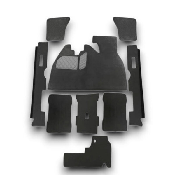 Teppichsatz Teppich für VW Käfer Mexico 1985-2003 mit Fußstütze