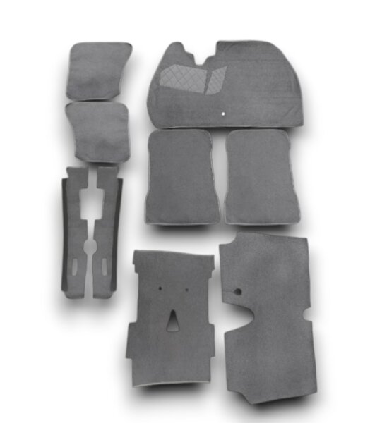 Teppichsatz Teppich für VW Käfer Mexico 1985 - 2003 ohne Fußstütze grau