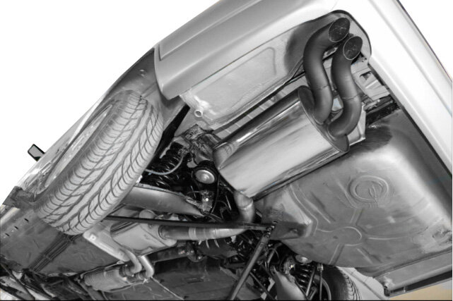 MEC Design Auspuff einseitige Kat für Mercedes W126 C126 