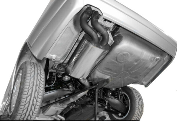 MEC Design Auspuff einseitige Kat für Mercedes W126 C126 