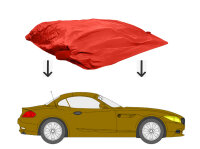 Halbgarage / Halbcover für BMW Z4