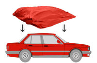Halbgarage / Halbcover für BMW E30