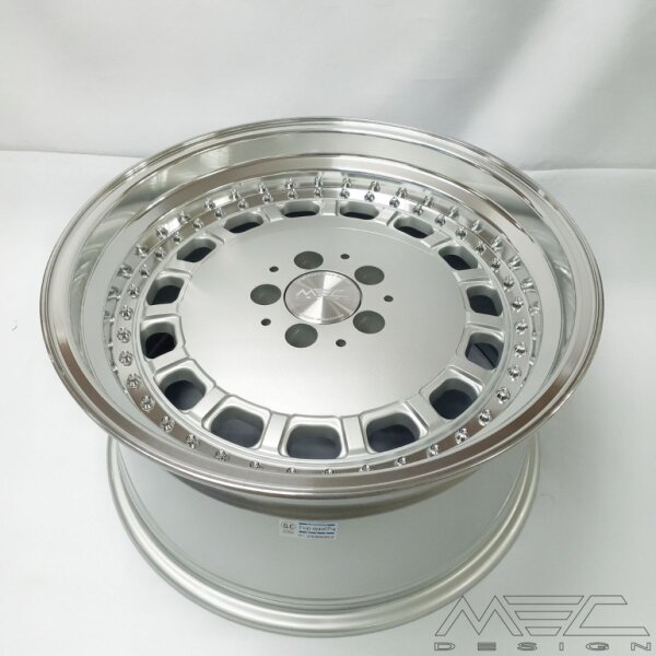 MEC Design Alufelgen Meclassico 3 Rad H-Fähig 18 Zoll für Mercedes W126 W124 R129 R107 C126 W116 W123 W108 W109
