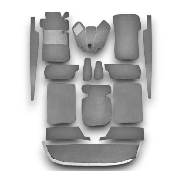 Teppichsatz Teppich für Mercedes W110 kleine Heckflosse