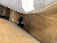 Teppichsatz Teppich für Mercedes W123 Limousine Gummi Absatzschoner
