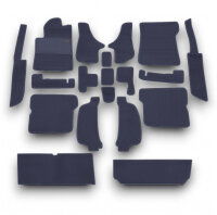 Teppichsatz Teppich für Mercedes SL107 R107/W107 Gummi Absatzschoner
