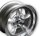 Torque Thrust Leichtmetallfelgen silber für AMC Rambler 7x15 ET 5