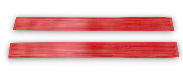Gummi Einstiegsleisten Schweller für Mercedes SL107 R107/W107 rot